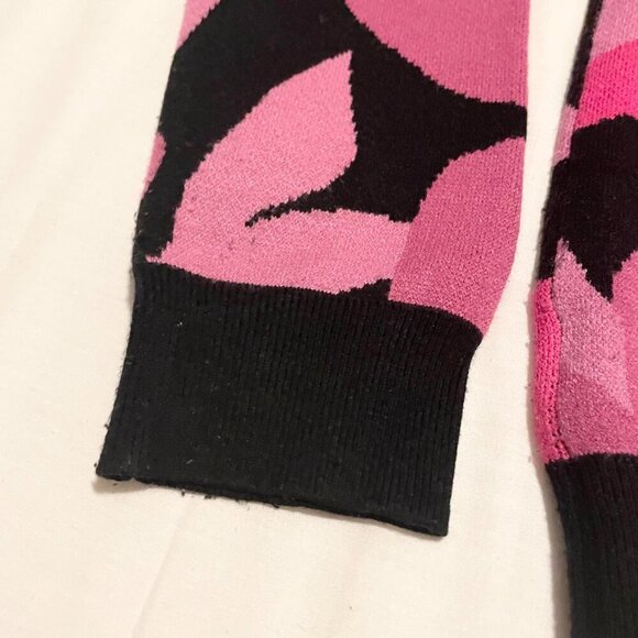 Cynthia Rowley Long Sleeve Floral Sweater Womens Medium - Picture 13 of 16